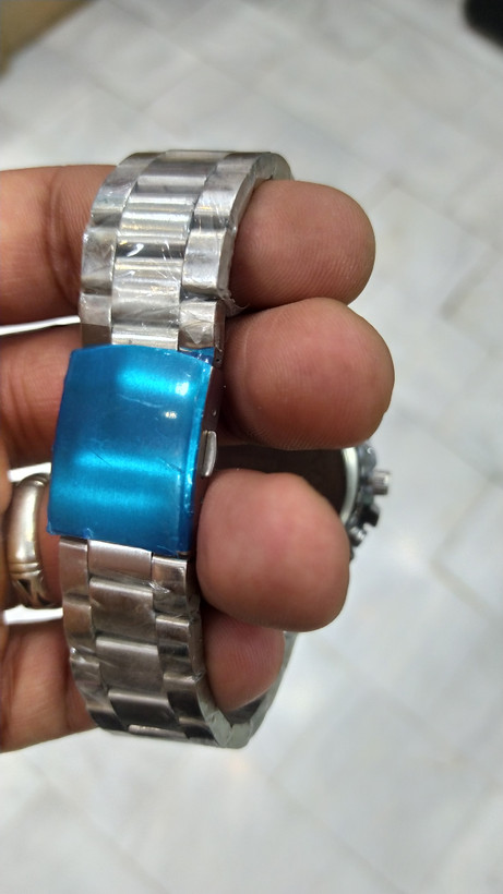 ساعت کاسیو ادی فایس مردانه اسپورت طرح سه موتور بند فلزیcasio