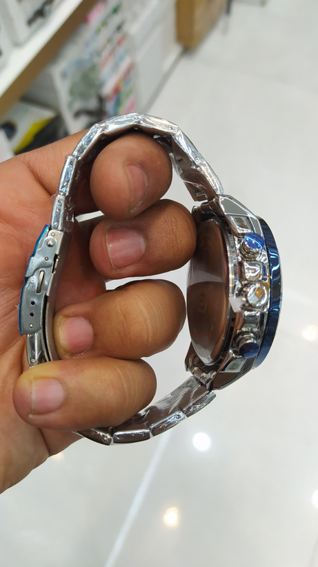 ساعت کاسیو مردانه سه موتوره کرنوگراف بندفلزی